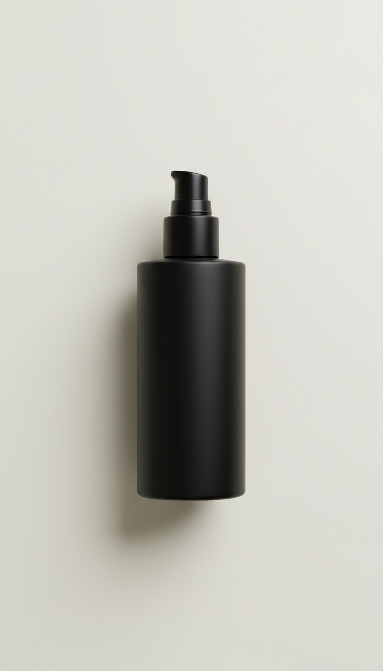 Serum in Minimalist Black Bottle